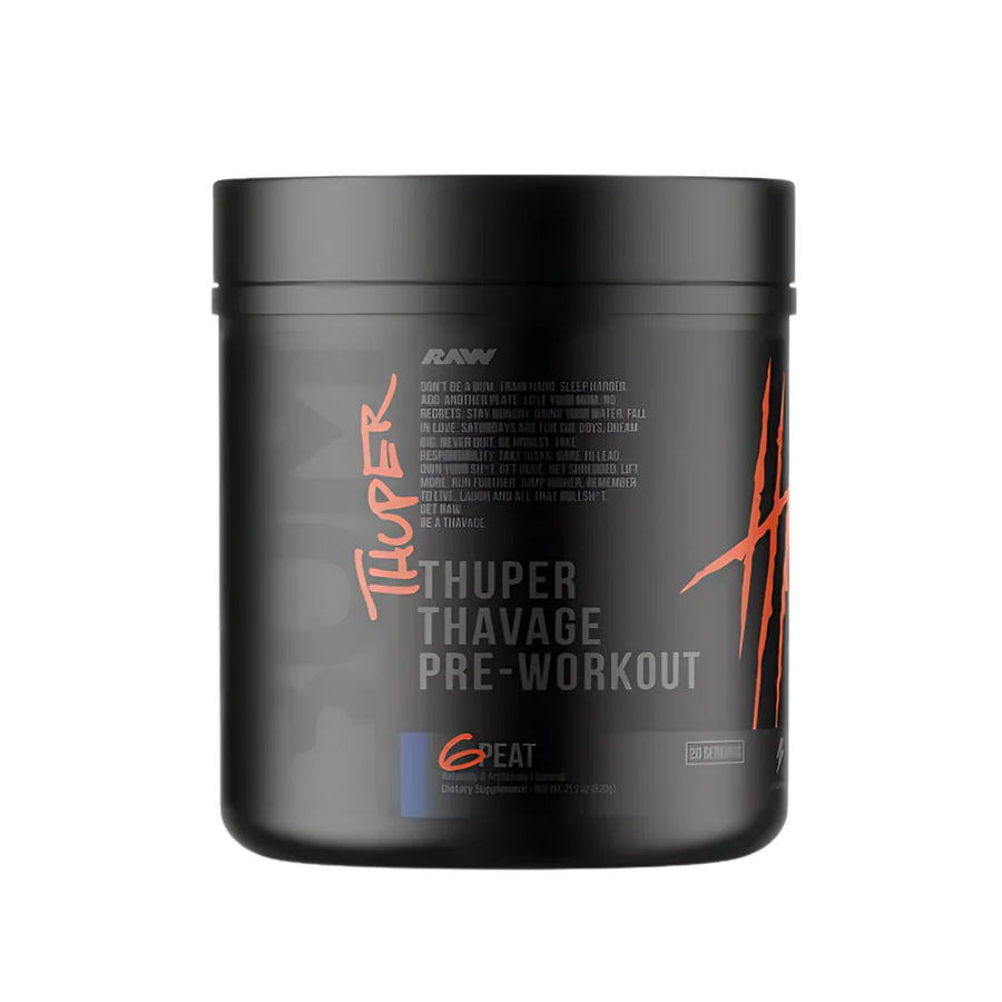 RAW THUPER THAVAGE PRE-WORKOUT
