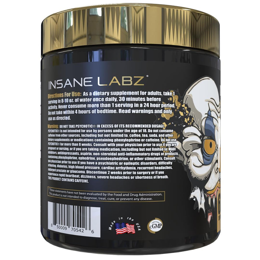 INSANE LABZ PSYCHOTIC GOLD 60 SERV
