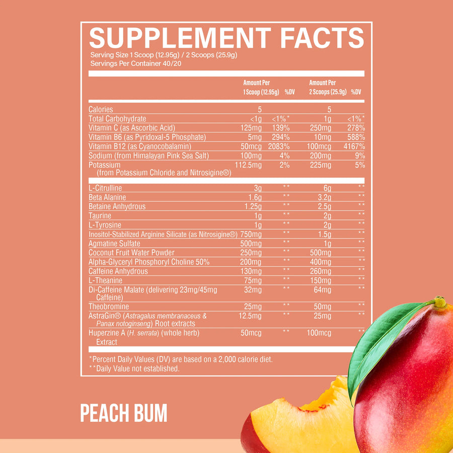 CBUM THAVAGE PRE-WORKOUT