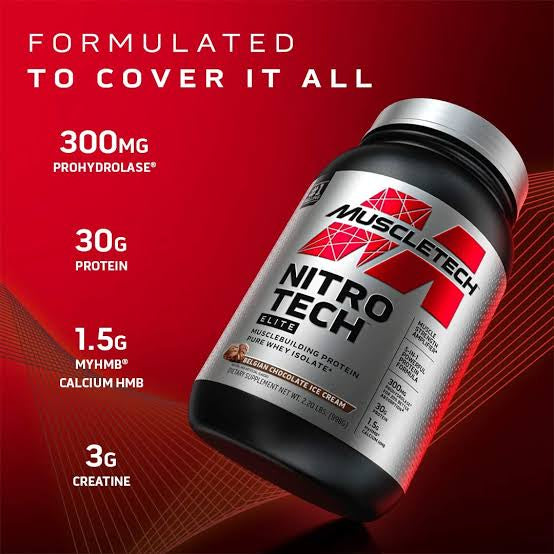 MUSCLETECH NITROTECH ELITE 2.2LB