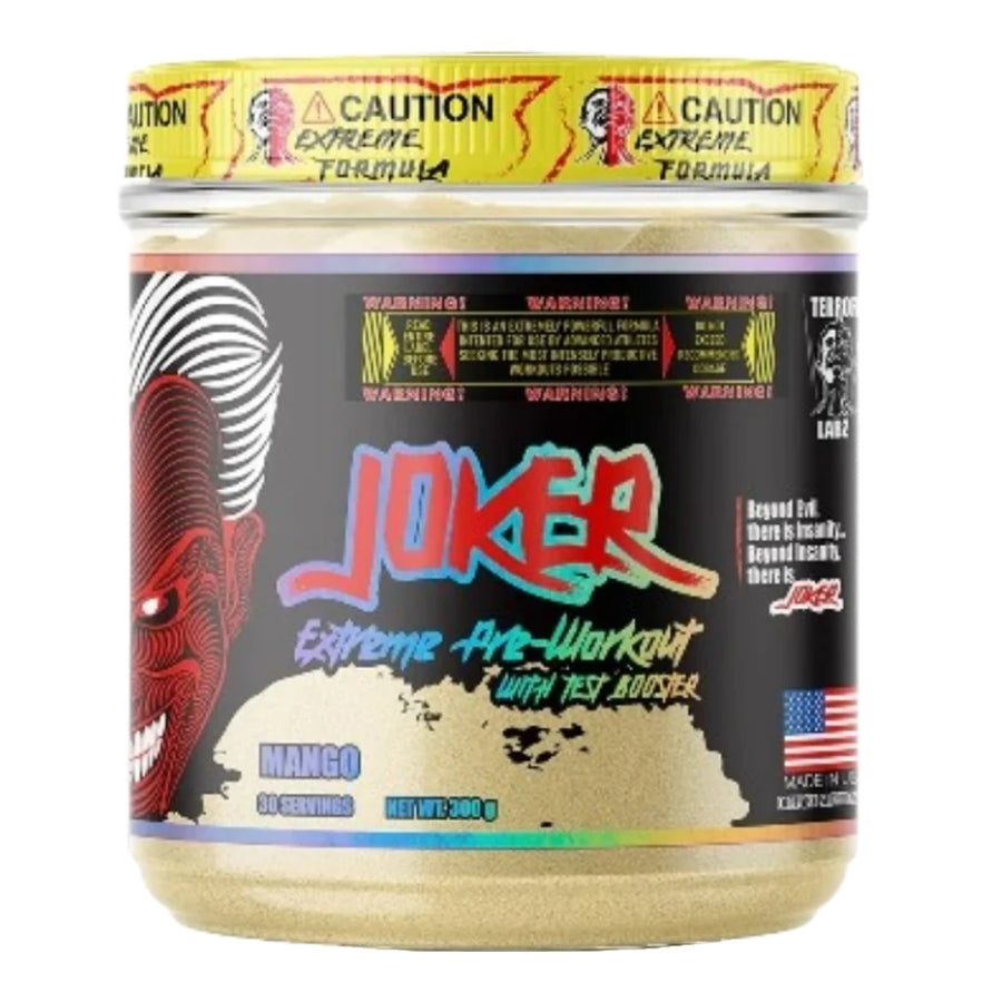 TERROR LABZ JOKER EXTREME PRE-WORKOUT WITH TEST BOOSTER