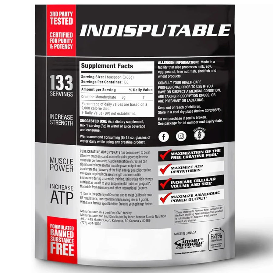 INNER ARMOUR CREATINE 400GR