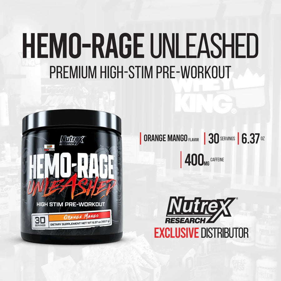 NUTREX HEMO RAGE UNLEASHED