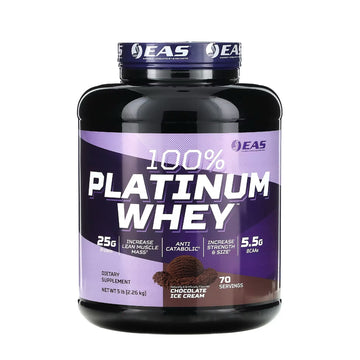 EAS  100% PLATINUM WHEY 5LB