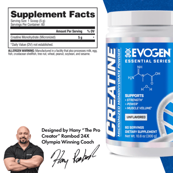 EVOGEN CREATINE 300g