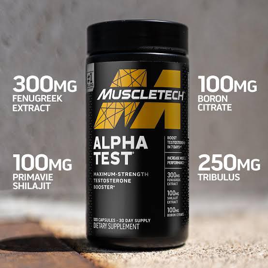 MUSCLETECH ALPHA TEST 90 CAPS