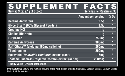 NUTREX WARRIOR POWERLFUL 30 SERV