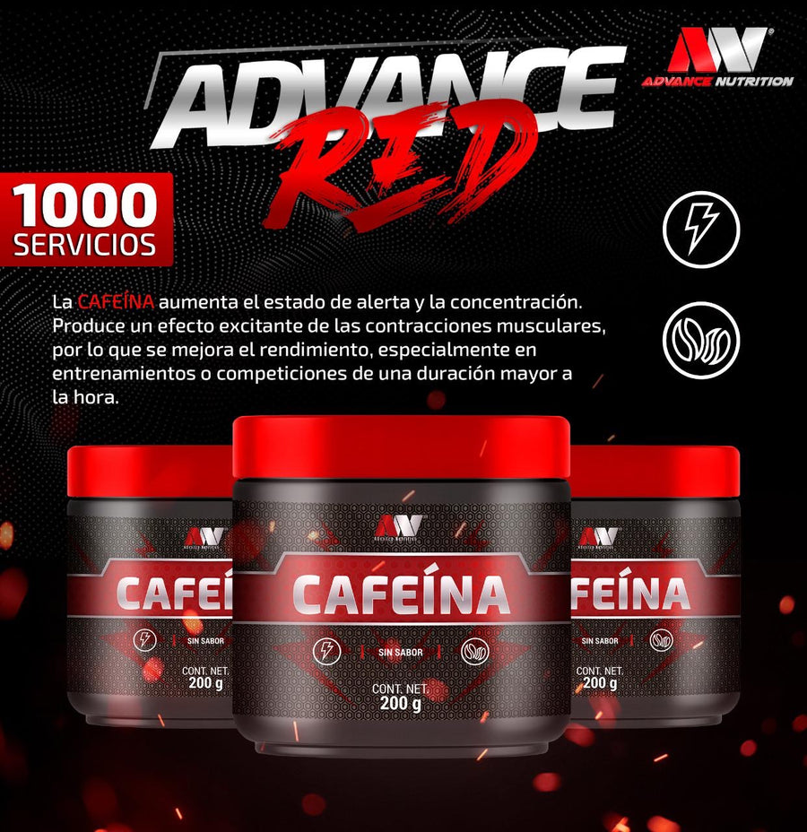 ADVANCE NUTRITION CAFEINA 1000 SERV