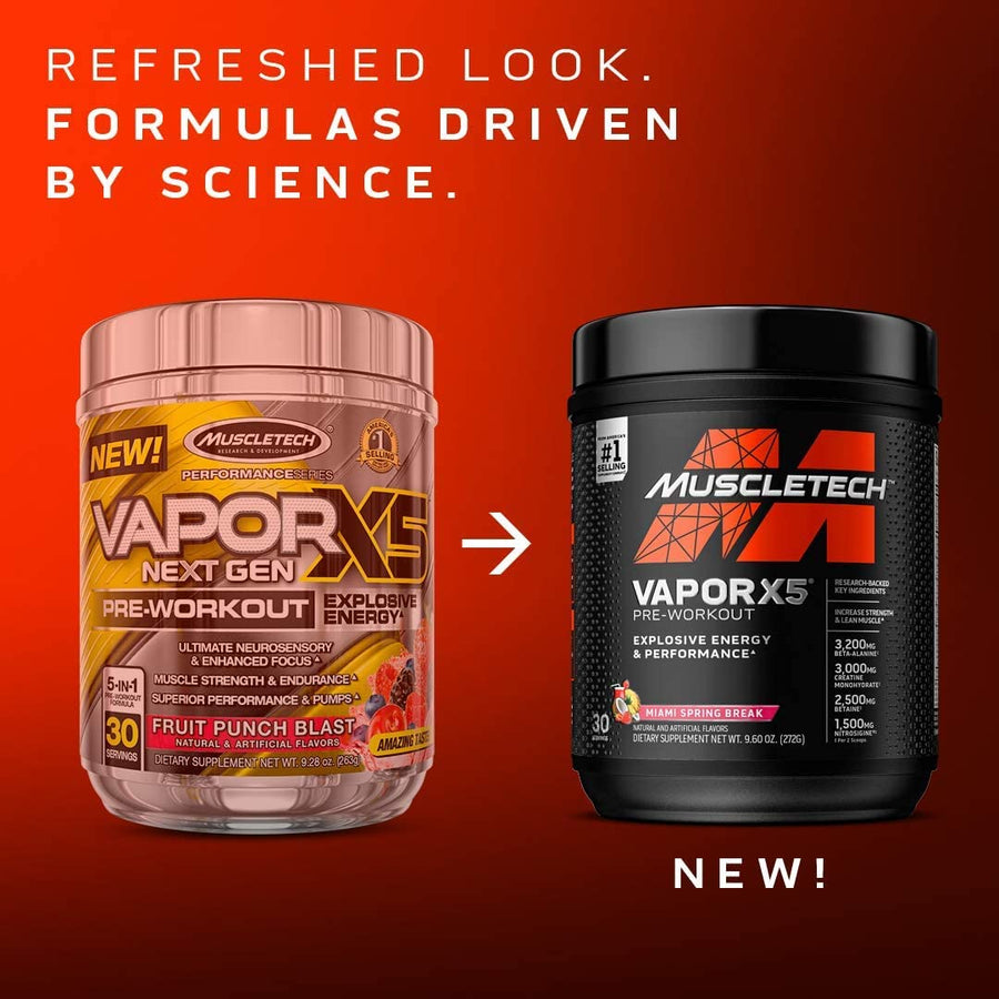 MUSCLETECH VAPOR X5 30 SERV