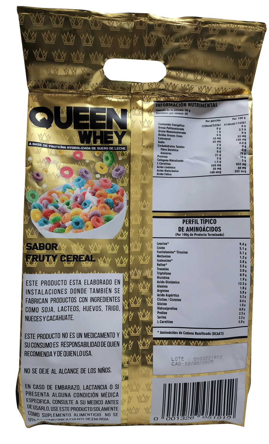 KING SPORT NUTRITION QUEEN WHEY 4LBS