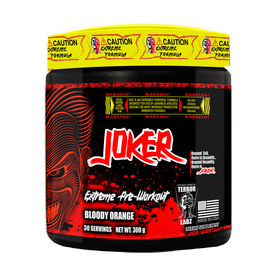 TERROR LABZ JOKER EXTREME PRE-WORKOUT WITH TEST BOOSTER