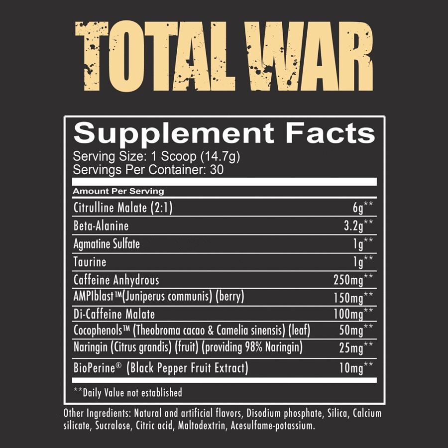 REDCON1 TOTAL WAR PREWORKOUT 441GR